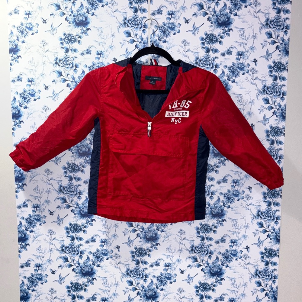 Tommy Hilfiger Red and Blue Jacket